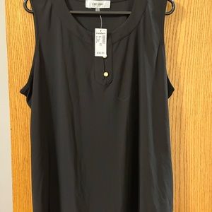 Jones Studio Black Tank